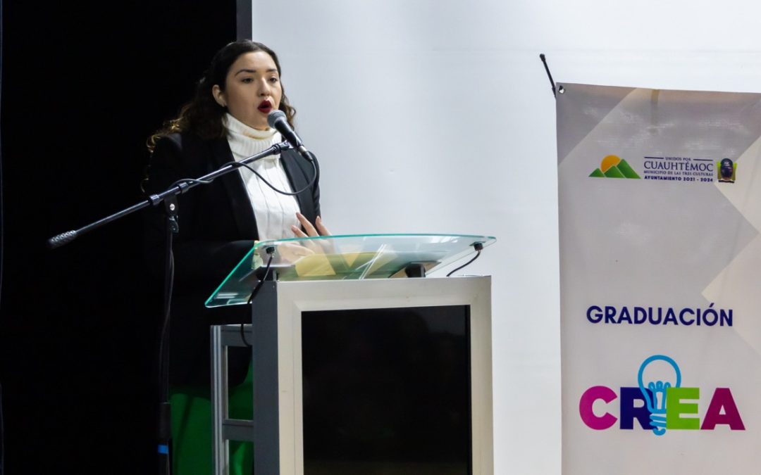 Se gradúa la primera generación del programa CREA, en Cuauhtémoc