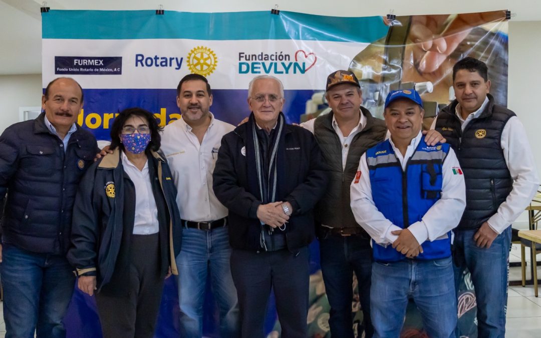 Felicita Alcalde de Cuauhtémoc al Club Rotario por campaña de salud visual