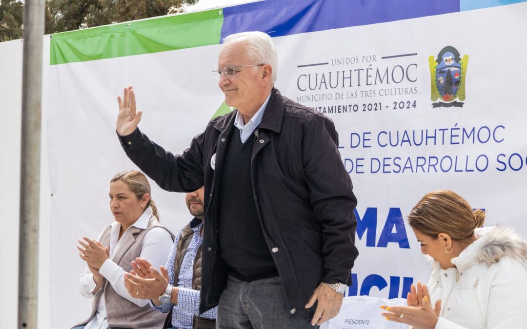 Alcalde de Cuauhtémoc da arranque a segunda etapa del Programa Visitas Domiciliarias