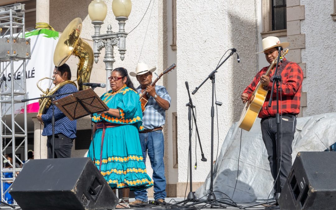 Música y danza en la Verbena de las Tres Culturas, en Cuauhtémoc