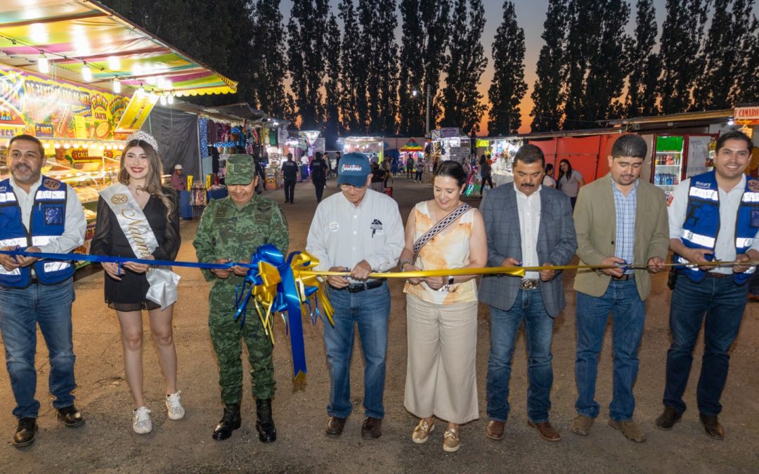Inauguran la tradicional Feria de San Antonio, en Cuauhtémoc