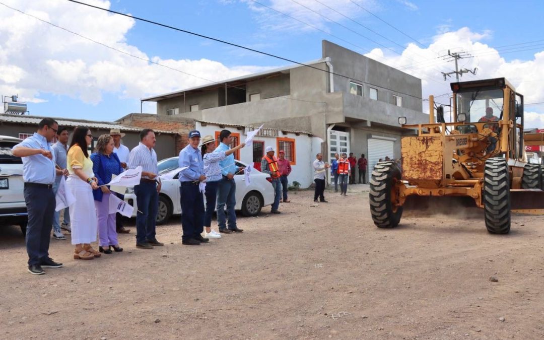 Invierte Gobierno del Estado más de 35 mdp en pavimentación de calles en Cuauhtémoc