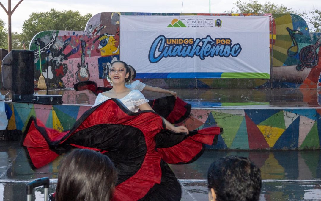 Disfrutan vecinos de la CTM del programa Unidos por Cuauhtémoc