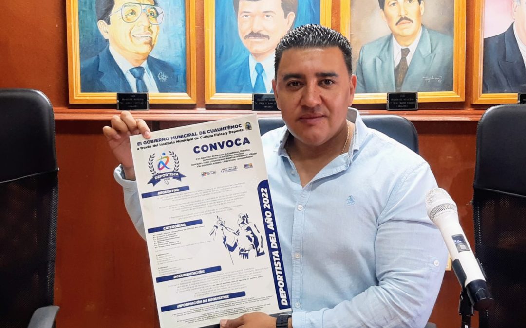 El viernes cierra la convocatoria Deportista del Año 2022, en Cuauhtémoc