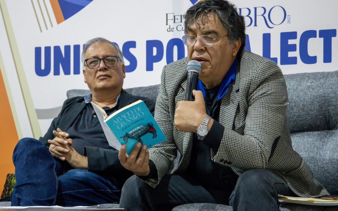 Ernesto Lumbreras presenta su libro “Un ábaco de granizo”, en Cuauhtémoc