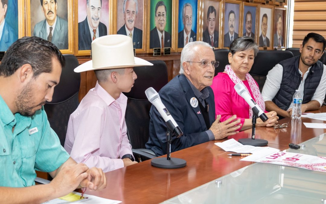 Beto Pérez y Randy Ortíz invitan a ser parte del Gran Lazo Humano, en Cuauhtémoc