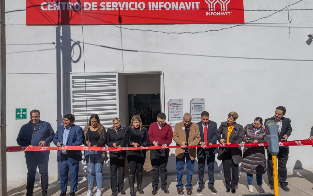 Aplaude Beto Pérez apertura de Centro de Servicio Infonavit, en Cuauhtémoc